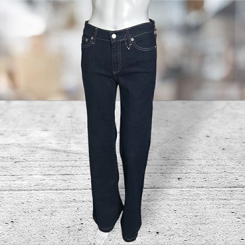 Gap‎ Straight Leg Dark Wash Flare Leg Jeans Size 2